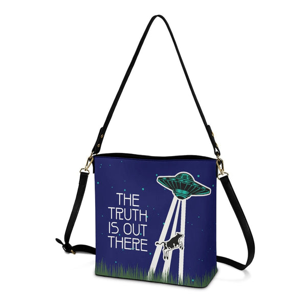 The Truth Is Out There - Cross Body Bucket Bag - The X - Files Inspired - Goblin Wood Exclusive - Goblin Wood