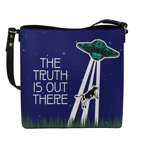 The Truth Is Out There - Cross Body Bucket Bag - The X - Files Inspired - Goblin Wood Exclusive - Goblin Wood