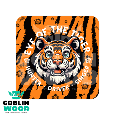Tiger - Drinks Coaster - Supernatural Inspired - Goblin Wood Exclusive