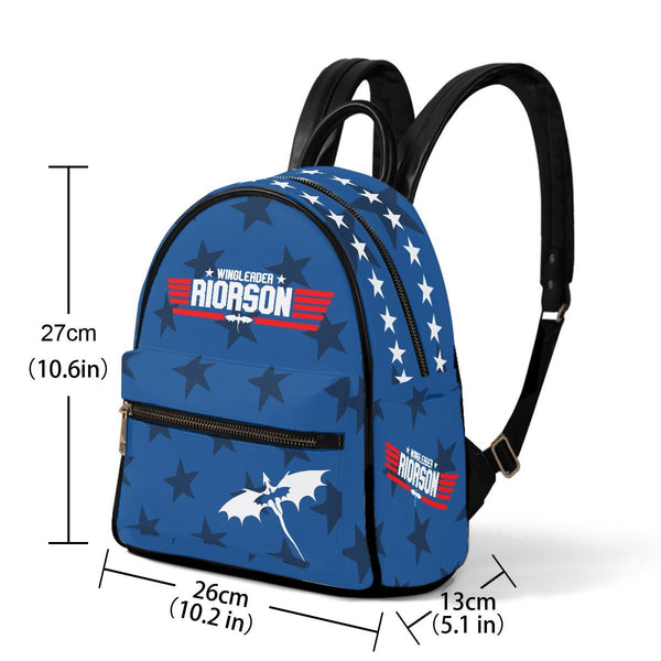 Top Dragon - AOP Mini Backpack - Fourth Wing Inspired - Goblin Wood Exclusive - Goblin Wood