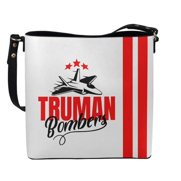 Truman Bombers - White Cross Body Bucket Bag - Supernatural Inspired - Goblin Wood Exclusive - Goblin Wood
