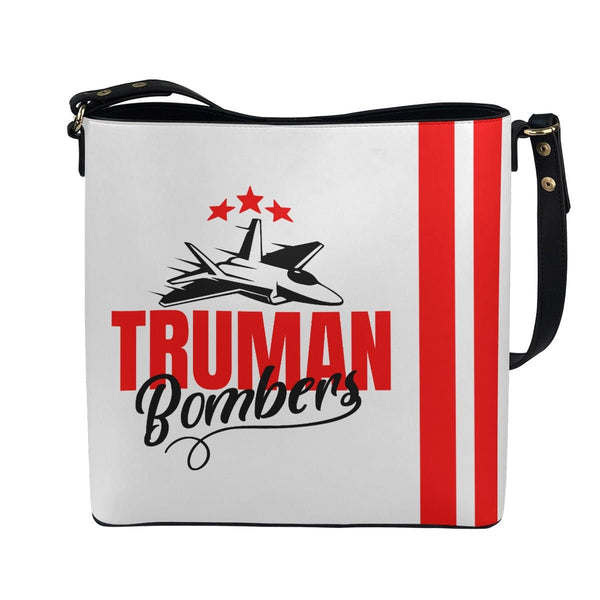Truman Bombers - White Cross Body Bucket Bag - Supernatural Inspired - Goblin Wood Exclusive - Goblin Wood