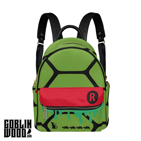 Raph - Mini Backpack - TMNT Inspired - Goblin Wood Exclusive