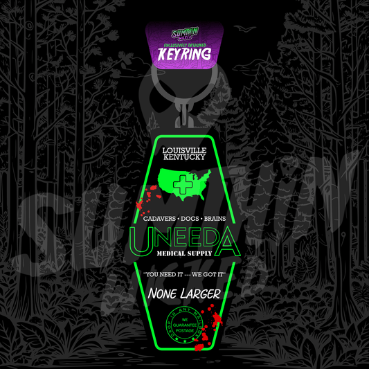 UneedA - Acrylic Keychain - Return Of The Living Dead Inspired - Sumthin Wicked Exclusive - Goblin Wood