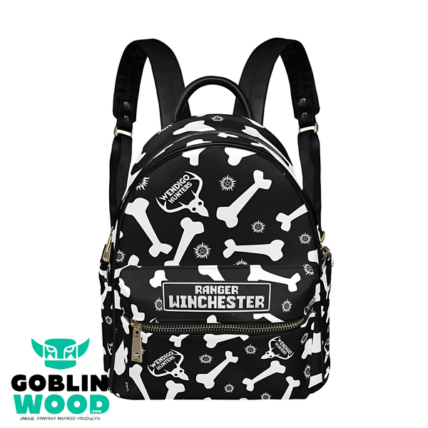 Wendigo Bone - Mini Backpack - Supernatural Inspired - Goblin Wood Exclusive - Goblin Wood