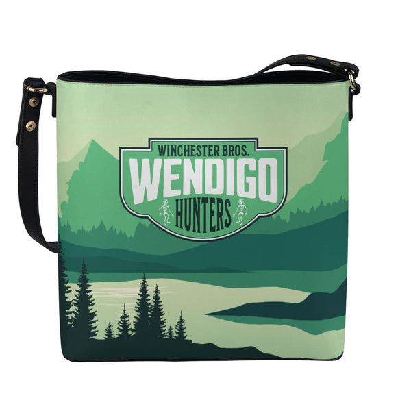 Wendigo - Cross Body Bucket Bag - Supernatural Inspired - Goblin Wood Exclusive - Goblin Wood