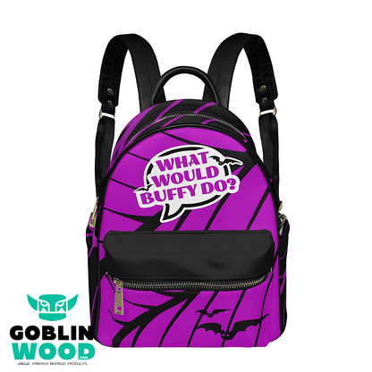 What Would Buffy Do? - Mini Backpack - Angel - Goblin Wood Exclusive - Goblin Wood