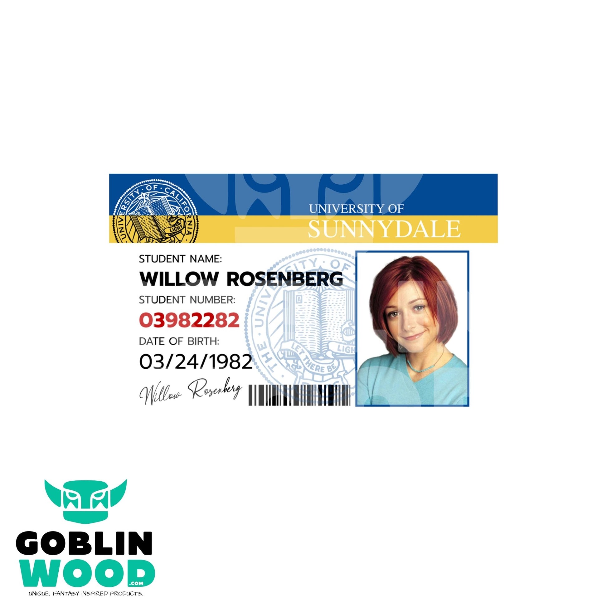 Willow - ID Badge - Angel - Goblin Wood Exclusive - Goblin Wood