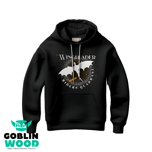 Wingleader Quadrant - Premium Hoody - Fourth Wing Inspired - Goblin Wood Exclusive - Goblin Wood