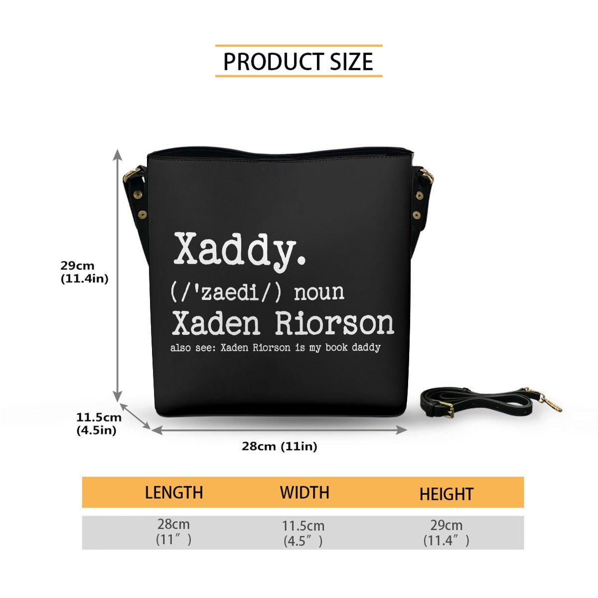 Xaddy - Cross Body Bucket Bag -  - Goblin Wood Exclusive - Goblin Wood