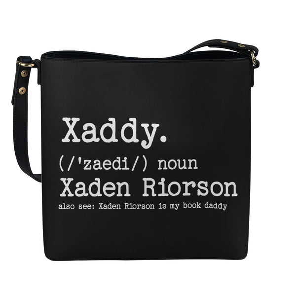Xaddy - Cross Body Bucket Bag - Fourth Wing Inspired - Goblin Wood Exclusive - Goblin Wood