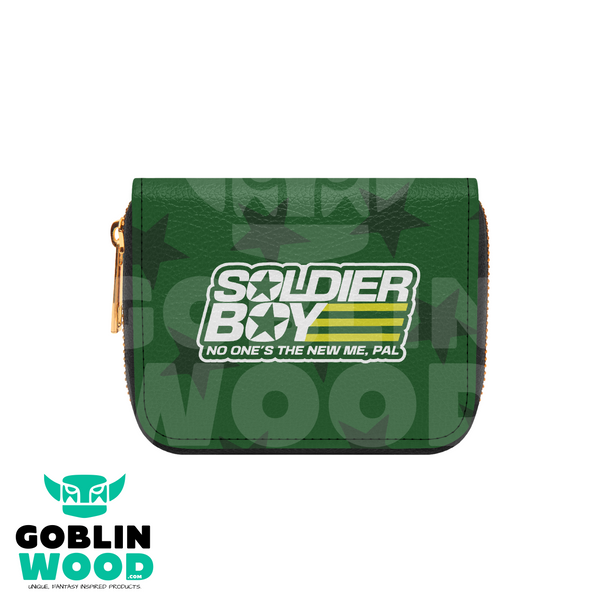 Soldier Boy - Bifold Zipper Purse - The Boys Inspired - Goblin Wood Exclusive